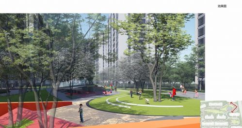 现代公园式精品住宅景观方案设计（2019）